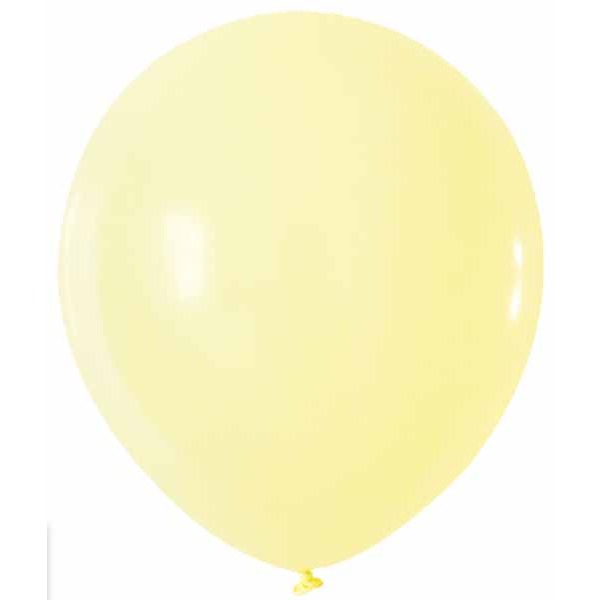 Trico 5" Pastel Yellow Latex Balloons, 100 Count