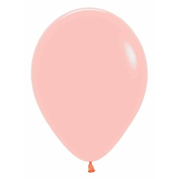 Pastel Matte Melon 5-Inch Latex Balloons, 100 Count