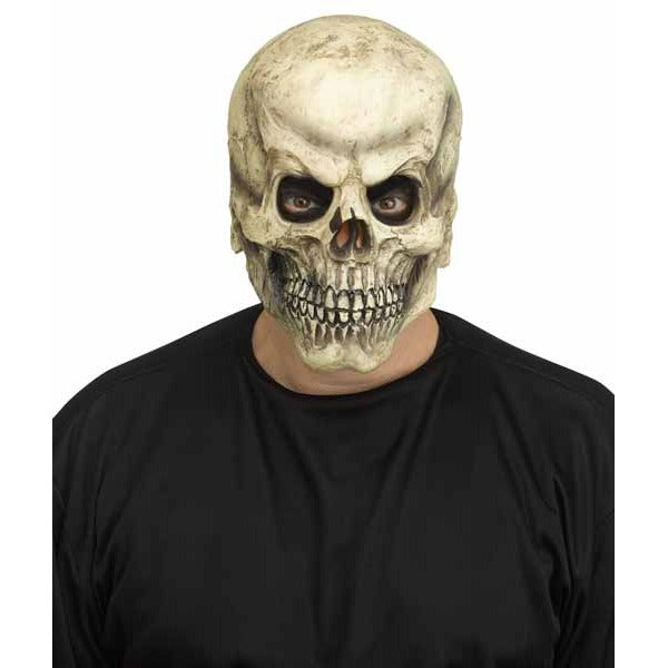 Realistic Skull Mask in Brown and Bone