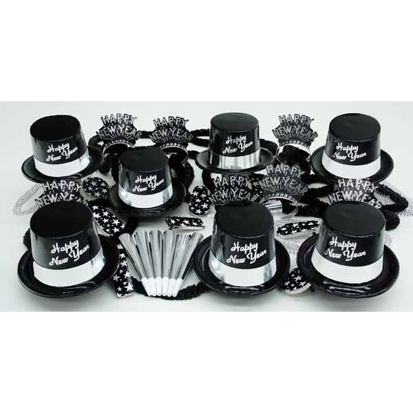 Silver Legend New Year's Eve Party Kit for 50