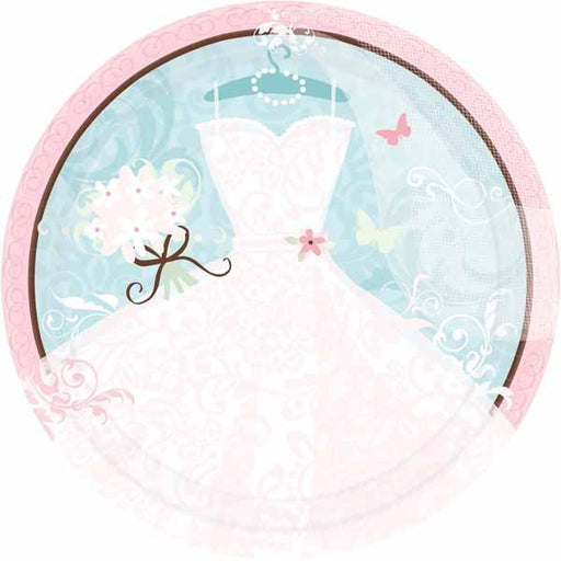 Something Blue 10.5 Inch Dinner Plates, 18 Count