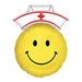 Smiley Nurse 28-Inch Shaped Foil Balloon