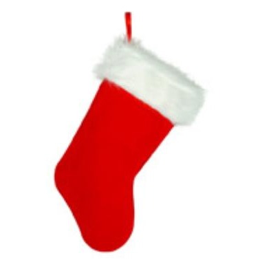 15-Inch Plush Christmas Stocking