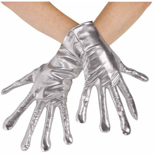Silver Alien Costume Glove