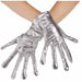 Silver Alien Costume Glove