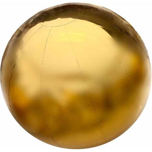 DecoChamp 54-Inch Gold PVC Deco Ball