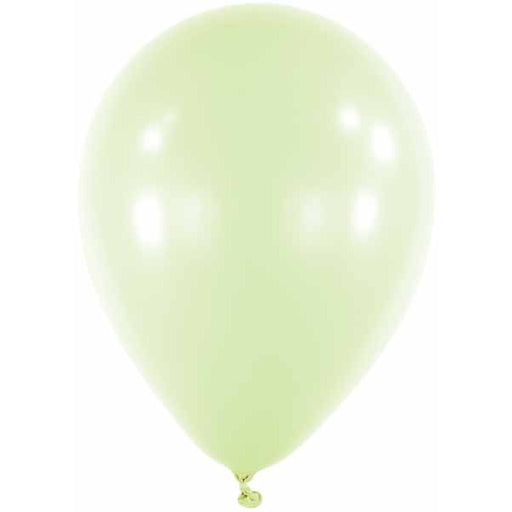Honey Dew Green 18 Inch Latex Balloons, 50 Pack