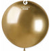 Gemar 31" Shiny Gold #088 Latex Balloon, 1 Count