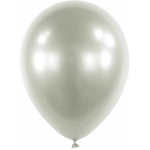 Anagram Luxe Platinum 5" Latex Balloons, 100 Count