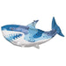 Shark Shaped Foil Balloon, 38 Inch