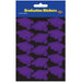 Purple Graduation Cap Stickers, 4 Sheets