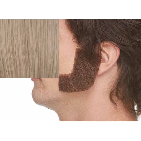 Blonde Character Costume Sideburns