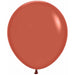 Sempertex Terracotta 18-Inch Latex Balloons, 25 Count