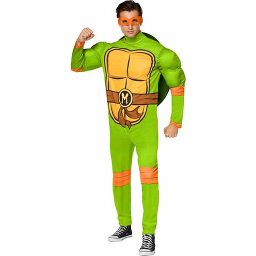 Teenage Mutant Ninja Turtles Michelangelo Adult Costume, XL