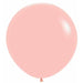 Pastel Matte Melon 24-Inch Latex Balloons, 10 Count