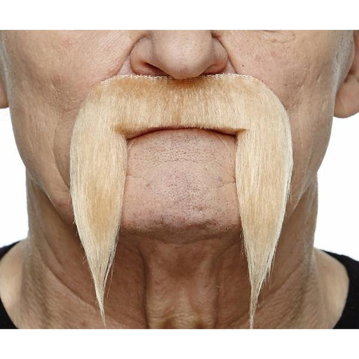 Blonde Costume Moustache, 10 x 10.5 cm