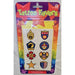 Heroes Tattoo Party Favors, 8 Pack
