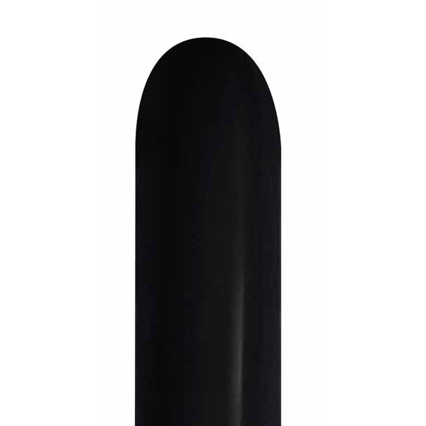 Sempertex 160 Black Twisting Balloons, 50 Pack