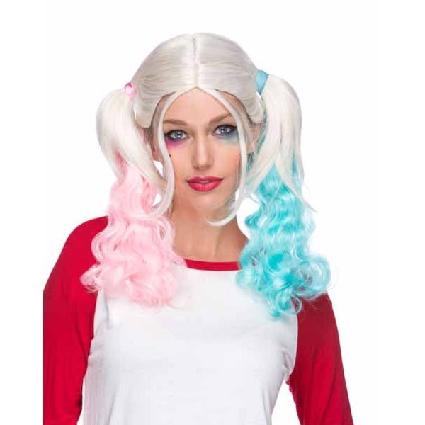 Carley Pink and Blue Costume Wig