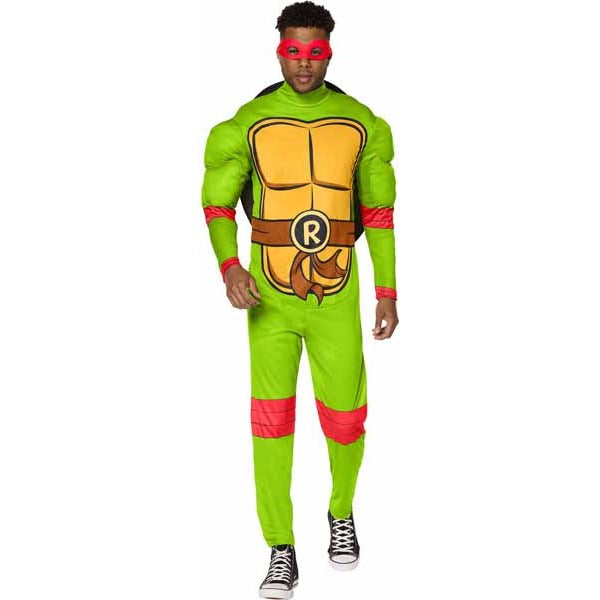 Teenage Mutant Ninja Turtles Raphael Adult Costume, Small
