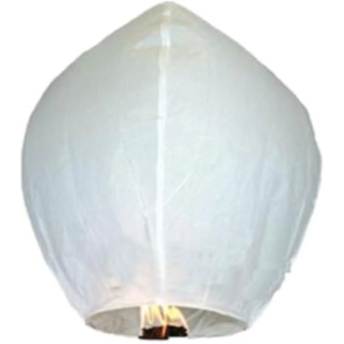 White Chinese Flying Lanterns