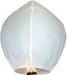 White Flying Chinese Sky Lantern