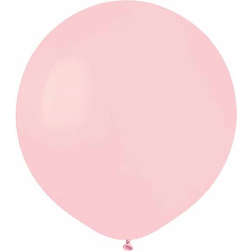 Gemar 19 Inch Powder Pink Latex Balloons, 25 Count