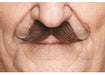 MOUSTACHE BROWN WHITE 9.5 CM X 5 CM