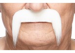 Off White Horseshoe Costume Moustache