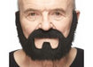 MOUSTACHE/BEARD BLACK 20 X 16 CM
