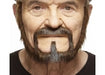 MOUSTACHE & BEARD BROWN/RED 21 X 14 CM