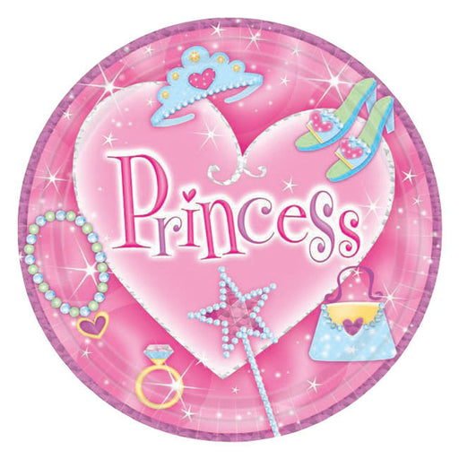 Princess Prismatic Lunch Plates