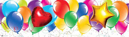 Balloon Section Banner, 42 x 12 in