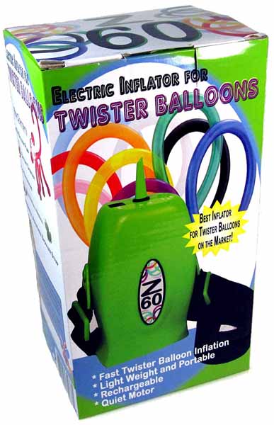 Zephyr Z60 Rechargeable Twister Balloon Inflator