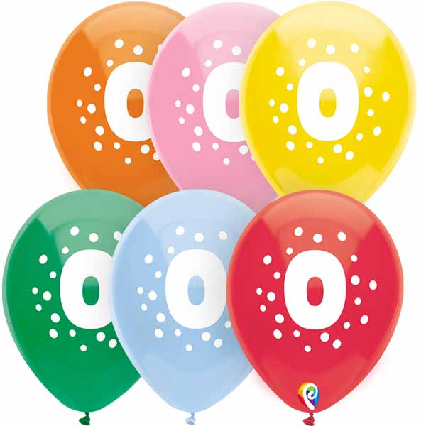 FUNSATIONAL 12" #0 DOTS 8/BG