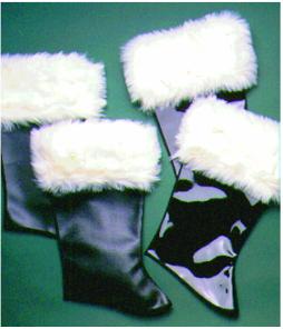 Halco Professional Santa Boot Tops, Men's Large 11-12