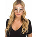 Rose Gold Fantasy Laser Look Masquerade Mask