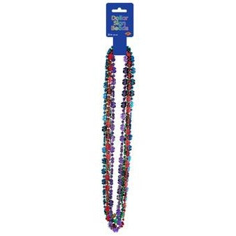 "$" BEADS 6/CARD ASST COLORS