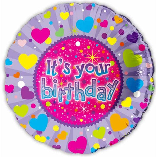 It's Your Birthday 18" Foil Balloon