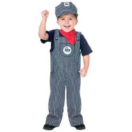 Child Train Engineer Costume, XL 4-6