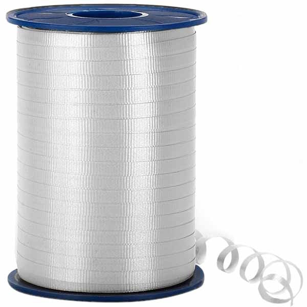 Morex Silver Curling Ribbon, 500 Yards