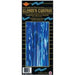 Blue 1-Ply Metallic Curtain, 8 ft x 3 ft