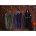 36-Inch Light-Up Hanging Witch Halloween Decoration