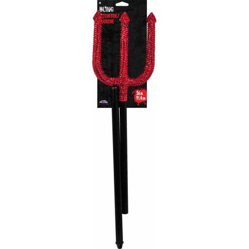 Bling Pitchfork Costume Hand Prop