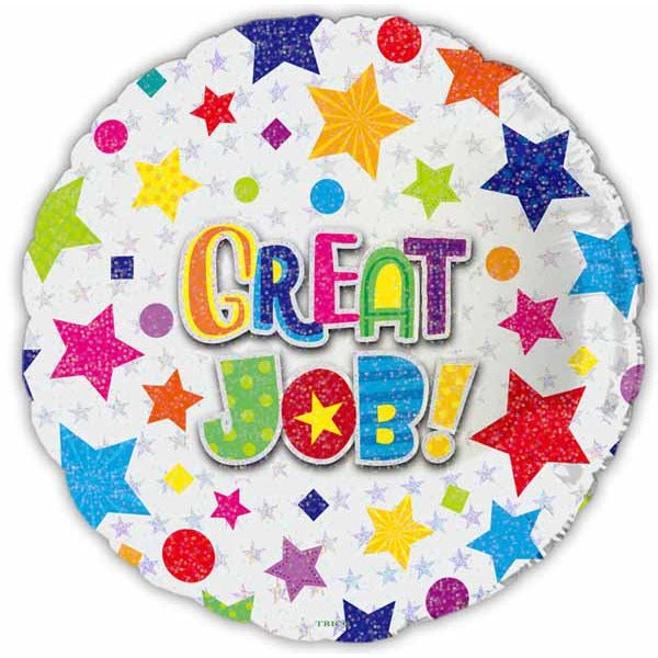 Great Job Stars 18-Inch Foil Balloon