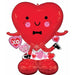 Happy Heart AirLoonz 43-Inch Foil Balloon
