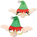 Elf Costume Glasses, One Size