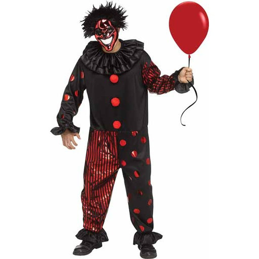 Costume de clown Chrome pour adulte, taille unique