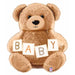 Baby Teddy Bear 26-Inch Shaped Foil Balloon