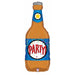 Party Beer Bottle 41" Shaped Foil Balloon